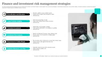 Finance And Investment Risk Management Strategies