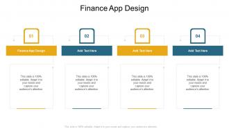 Finance App Design In Powerpoint And Google Slides Cpb
