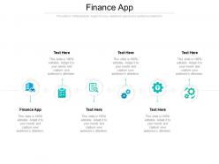 Finance app ppt powerpoint presentation file layout ideas cpb