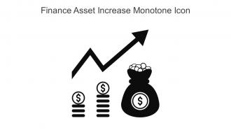 Finance Asset Increase Monotone Icon In Powerpoint Pptx Png And Editable Eps Format