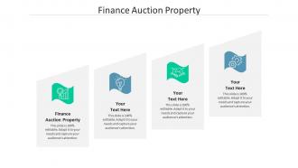 Finance auction property ppt powerpoint presentation model example introduction cpb