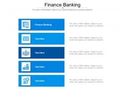 Finance banking ppt powerpoint presentation outline example cpb