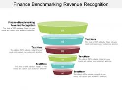 Finance benchmarking revenue recognition ppt powerpoint presentation layouts professional cpb