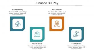 Finance Bill Pay Ppt Powerpoint Presentation Portfolio Microsoft Cpb
