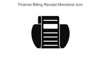 Finance Billing Receipt Monotone Icon In Powerpoint Pptx Png And Editable Eps Format