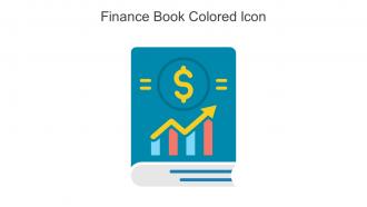 Finance Book Colored Icon In Powerpoint Pptx Png And Editable Eps Format