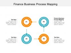 Finance business process mapping ppt powerpoint presentation slides file formats cpb