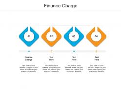 Finance charge ppt powerpoint presentation infographics ideas cpb