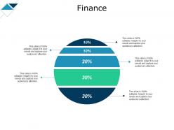 Finance circular process f132 ppt powerpoint presentation pictures slide