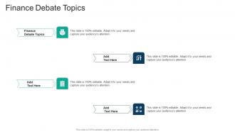 Finance Debate Topics In Powerpoint And Google Slides Cpb