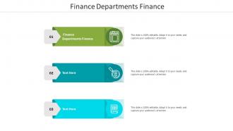 Finance departments finance ppt powerpoint presentation portfolio layouts cpb