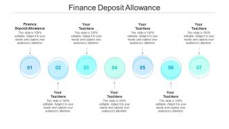 Finance deposit allowance ppt powerpoint presentation icon graphic images cpb