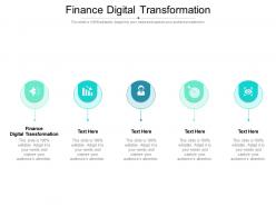 Finance digital transformation ppt powerpoint presentation guidelines cpb
