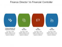 Finance director vs financial controller ppt powerpoint presentation visual aids layouts cpb