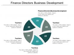 Finance directors business development ppt powerpoint presentation gallery templates cpb