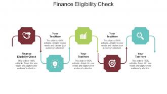Finance eligibility check ppt powerpoint presentation example file cpb