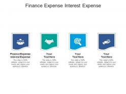 Finance expense interest expense ppt powerpoint presentation diagram images cpb