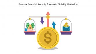 Finance Financial Security Economic Stability Illustration
