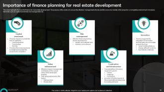 Finance For Real Estate Development Powerpoint Ppt Template Bundles Professionally Image