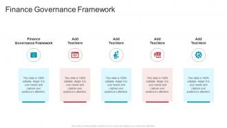 Finance Governance Framework In Powerpoint And Google Slides Cpb