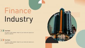 Finance Industry Ppt Slides Infographic Template