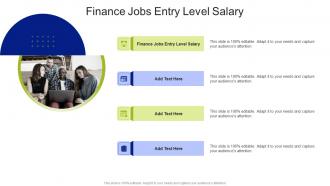 Finance Jobs Entry Level Salary In Powerpoint And Google Slides Cpb