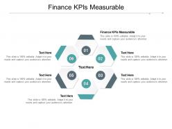 Finance kpis measurable ppt powerpoint presentation infographics example file cpb