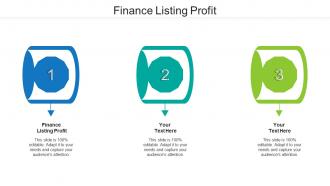Finance listing profit ppt powerpoint presentation icon clipart cpb