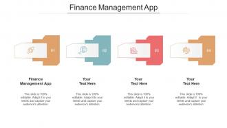 Finance management app ppt powerpoint presentation inspiration rules cpb