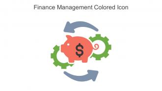 Finance Management Colored Icon In Powerpoint Pptx Png And Editable Eps Format