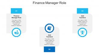 Finance Manager Role Ppt Powerpoint Presentation Professional Layouts Cpb