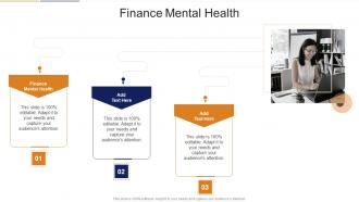 Finance Mental Health In Powerpoint And Google Slides Cpb