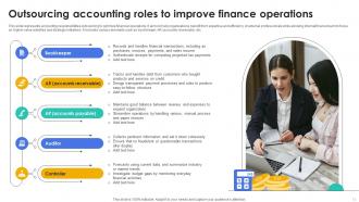 Finance Outsourcing PowerPoint PPT Template Bundles Compatible Image