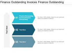 Finance outstanding invoices finance outstanding ppt powerpoint presentation outline layout cpb