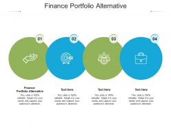Finance portfolio alternative ppt powerpoint presentation show cpb