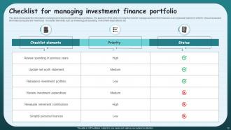 Finance Portfolio Powerpoint Ppt Template Bundles Professional Informative