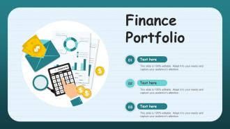 Finance Portfolio Ppt Powerpoint Presentation Infographics Graphic Images