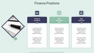 Finance Positions In Powerpoint And Google Slides Cpb