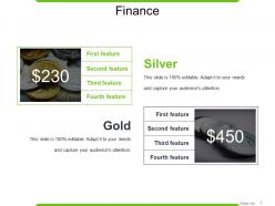 Finance powerpoint slide
