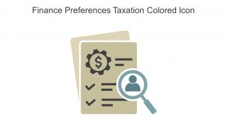 Finance Preferences Taxation Colored Icon In Powerpoint Pptx Png And Editable Eps Format