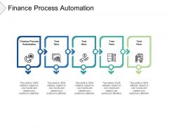Finance process automation ppt powerpoint presentation summary format cpb