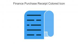 Finance Purchase Receipt Colored Icon In Powerpoint Pptx Png And Editable Eps Format