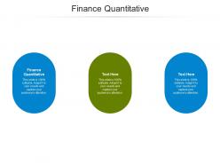 Finance quantitative ppt powerpoint presentation ideas show cpb