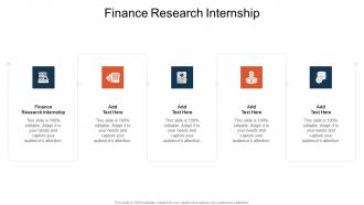 Finance Research Internship In Powerpoint And Google Slides Cpb