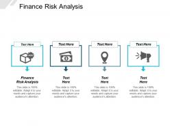 Finance risk analysis ppt powerpoint presentation layouts designs cpb