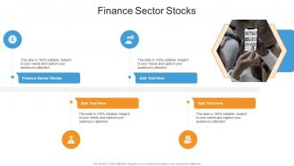 Finance Sector Stocks In Powerpoint And Google Slides Cpb
