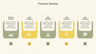 Finance Service In Powerpoint And Google Slides Cpb