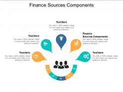 Finance sources components ppt powerpoint presentation outline background cpb