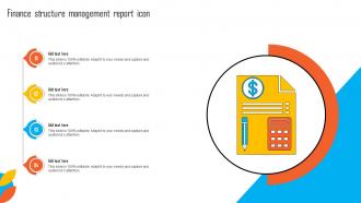 Finance Structure Management Report Icon