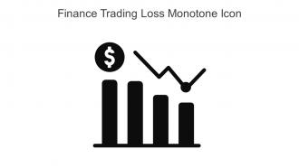 Finance Trading Loss Monotone Icon In Powerpoint Pptx Png And Editable Eps Format